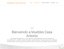 Tablet Screenshot of casaantoniofernandez.com